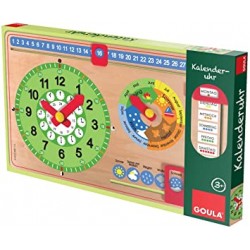RELOJ CALENDARIO GOULA