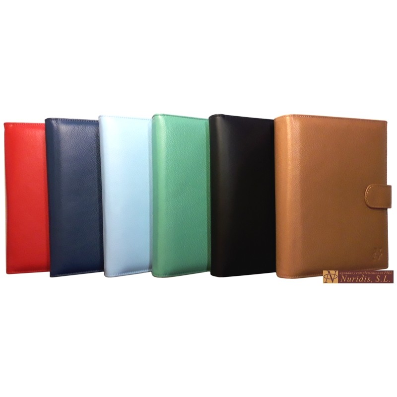 AGENDA PIEL NURIDIS (VARIOS COLORES)